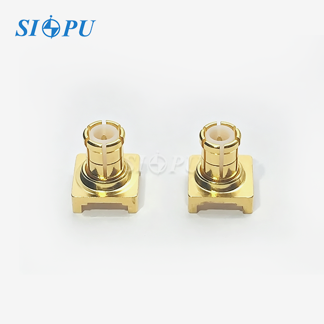 MCX Male PCB Mount Gold Plated Connector